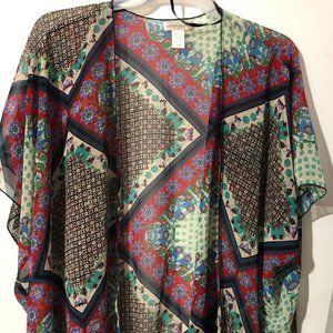 Floral Sheer Cardigan